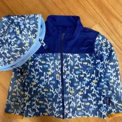 patagonia パタゴニア ラッシュガード と帽子のセット　ブルー　男の子