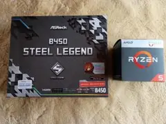 Ryzen 5 2400G + B450 + 8GBメモリ セット