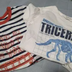 H&M トリケラトプス Tシャツ 104cm