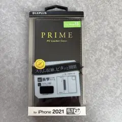 LEPLUS PRIME PUレザーケース for iPhone 13 ブラック