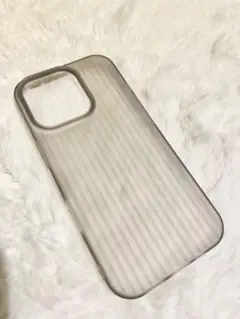 iPhone13 iPhone14 クリア ストライプデザイン ケース
