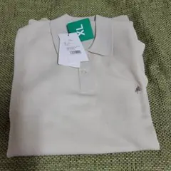 新品未使用　OLZEN MEN'S ポロシャツ　ベージュ