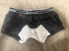 GXX3 ボクサーパンツ 黒/白 Mサイズ
