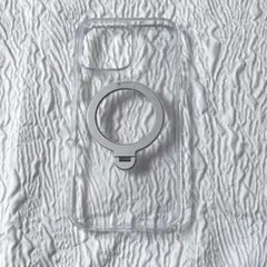 iPhone 16 Pro Max 用 ケース ゼンマイ式スタンド 縦横両対応