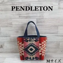20595 ペンドルトン　リメイク　トートバッグ　M キャンプやお出かけに♡