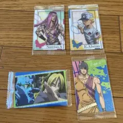 ジョジョの奇妙な冒険　ストーンオーシャン(6部) ウエハース　カード　4枚セット