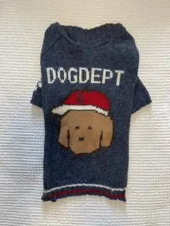 DOGDEPT【DOG WEAR】Hello.MAX カウチン/ネイビー 美品