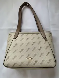 COACH ロゴプリント トートバッグ