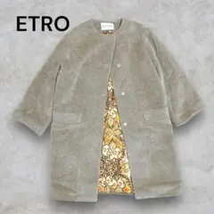 ETRO 花柄 ロングコート 42　新品未使用♡ 楽天市場】ロングコート レディース（ブランドエトロ