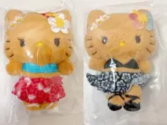 ハローキティ トコナツバケーション 日焼けキティ マスコット 2点セット