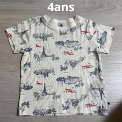 プチバトー☆半袖Tシャツ　4ans/104cm
