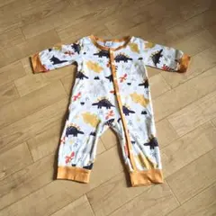 恐竜　ロンパース　【70cm、80cmあります】