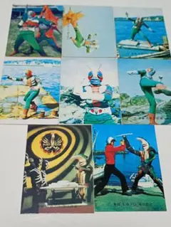 仮面ライダーV3カード8枚