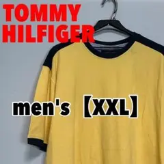 F421【TOMMY HILFIGER】半袖カットソー【XXL】