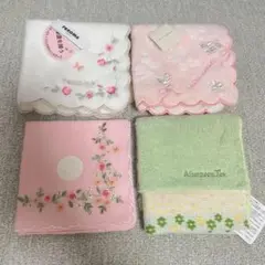 【新品タグ付き】ハンカチセット 4枚
