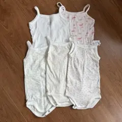 ベビー肌着 5枚セット コットン