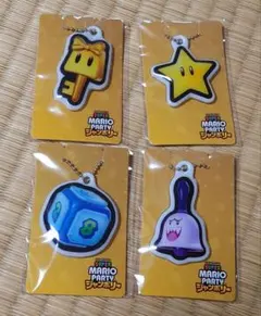 スーパーマリオジャンボリー　キーホルダー4種類セット