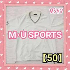 【MU SPORTS】ミエコ ウエサワ GOLF Vシャツ【50】♥️
