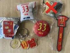 名古屋グランパス　菊地泰智　ガチャ　シークレット3連アクリルキーホルダー