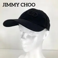JIMMY CHOO ジミーチュウ　ベースボールキャップ　ブラック