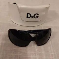 D&G ブラックサングラス ケース付き