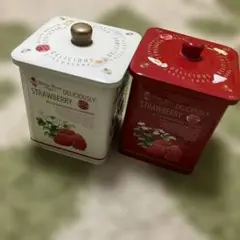 【2缶セット】ケーニヒスクローネ セレブ缶　白　赤　空き缶