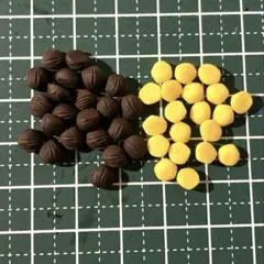 ミニチュア 栗40粒 ミニチュアスイーツ クレイケーキに 樹脂粘土
