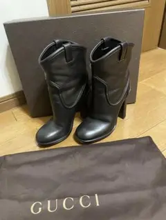 グッチのショートブーツ 美品 37.5