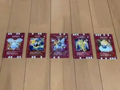 【ぐるり森大冒険】キラキラカードレアカード　5枚セット　美品