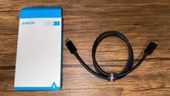 Anker USB-C Thunderbolt4 100W ケーブル 0.7m②