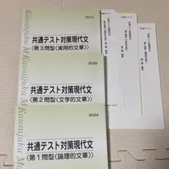 河合塾マナビス　共通テスト対策現代文 3冊セット