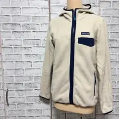 Patagonia パタゴニア 白 アイボリー フリース XSサイズ