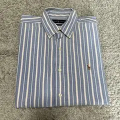 POLO Ralph Lauren ストライプシャツ L ラルフローレ