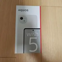 AQUOS wish 5　Y!mobile版　ホワイト