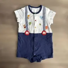 ミキハウス ロンパース 80