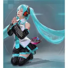 新品未使用 ICOS コスプレ衣装 Lサイズ 初音ミク フルセット