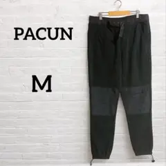 一点もの‼︎PACUN 【M】ブラックボアフリースジョガーパンツ