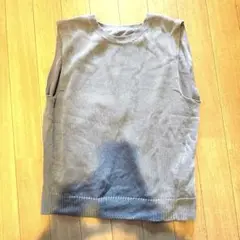 Demi-Luxe BEAMS ビームス　グレー サマーニット　Fサイズ