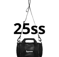 Supreme Mesh Mini Duffle Bag Black 25SS