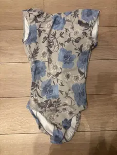 スティナ　レオタード　ブルーSサイズ