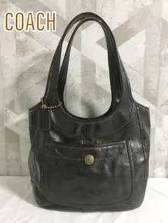 【美品】COACH コーチ 11012 レザー ハンドバッグ トートバッグ