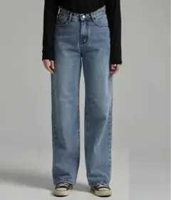 MILIONCORミリオンコアDenim semi-wide pants