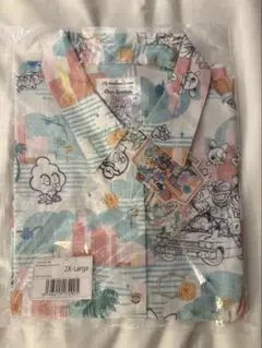 デザイン良　REYN SPOONER レインスプナーアロハシャツ赤　女性用2XL