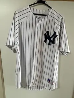 MY着用 ベースボールシャツ NY