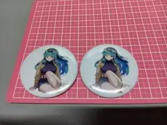 うる星やつら　ラムちゃん 缶バッジ　2個セット