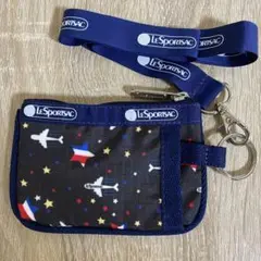 限定　LESPORTSAC JAL国際線機内販売限定　パスケース　カードケース
