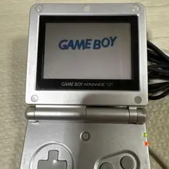 ジャンク 任天堂 ゲームボーイアドバンスSP シルバー 本体のみ