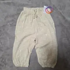 tete a tete 花柄イージーパンツ ベージュ　95cm