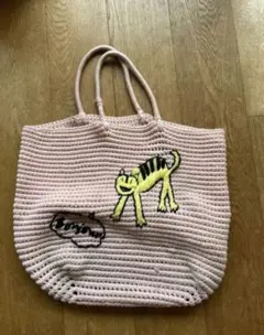 Ludlow ラドローコードバック ピンク 猫
