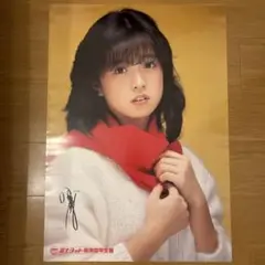 中森明菜　ポスター